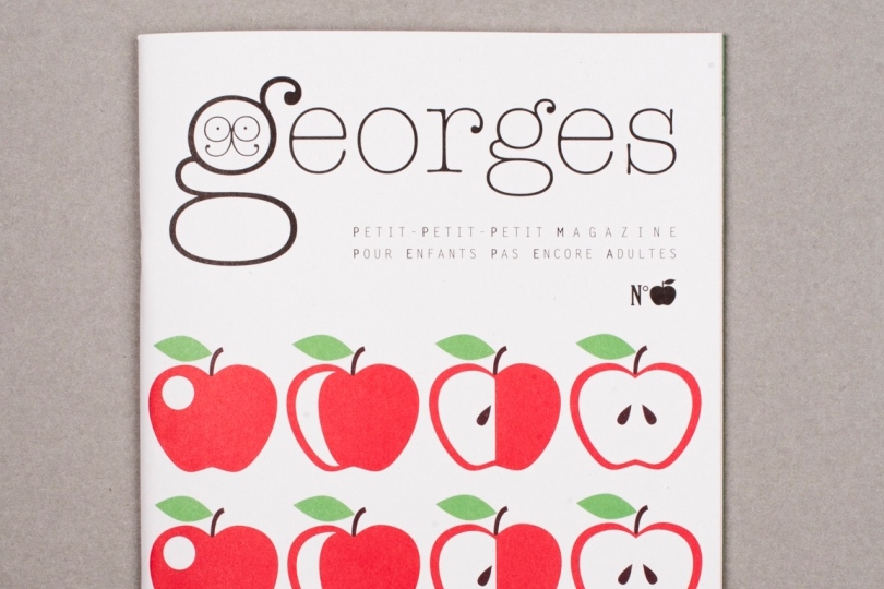 MAKI:minimag_kids magazines_Georges_numero-pomme